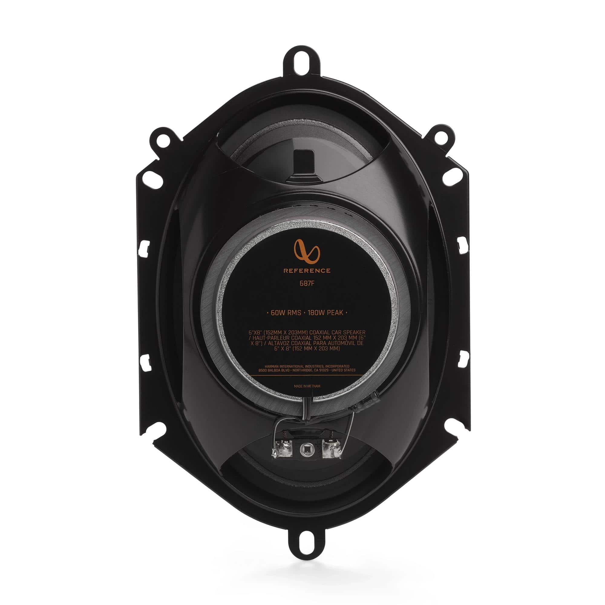 REFERENCE 6B7F
60W RMS
180W PEAK
MM 3 20UMMI
CUAXIAL CAR SPEAKER
J HAUI-PARLECA
HALT PARL
CR COARAL
T M 1 200 M C
8 1
J SOWATAA
IAKIAL PARA AUTOMOVIL DE 5
(52 M E 200 HMI