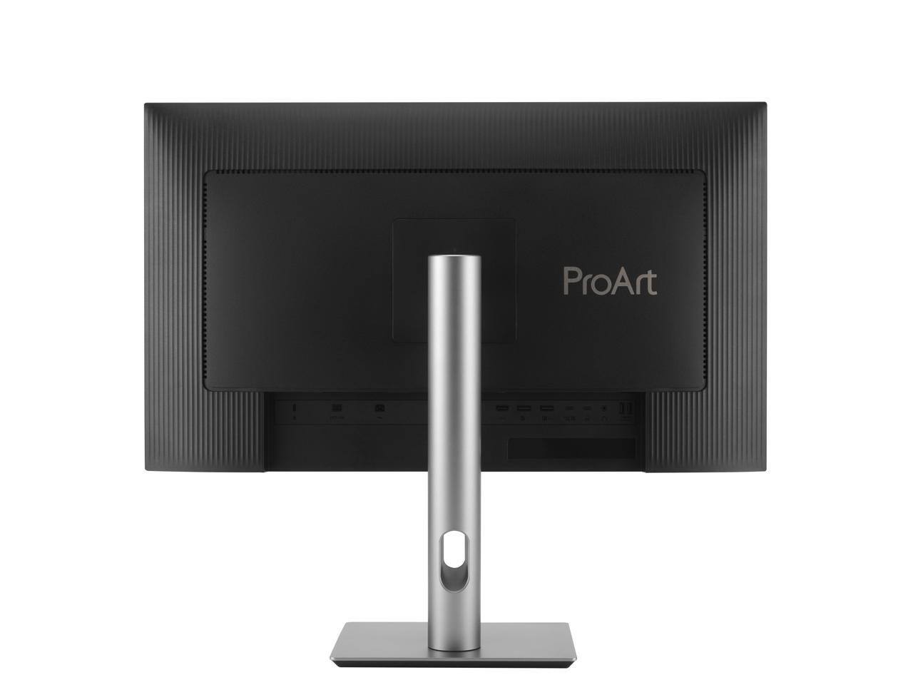 Alt View 10. ASUS - ASUS ProArt 27" QHD 144Hz IPS Monitor, USB-C, KVM, HDR400, Height Adj/Swivel/Pivot/Tilt Stand PA278CGRV - SILVER.