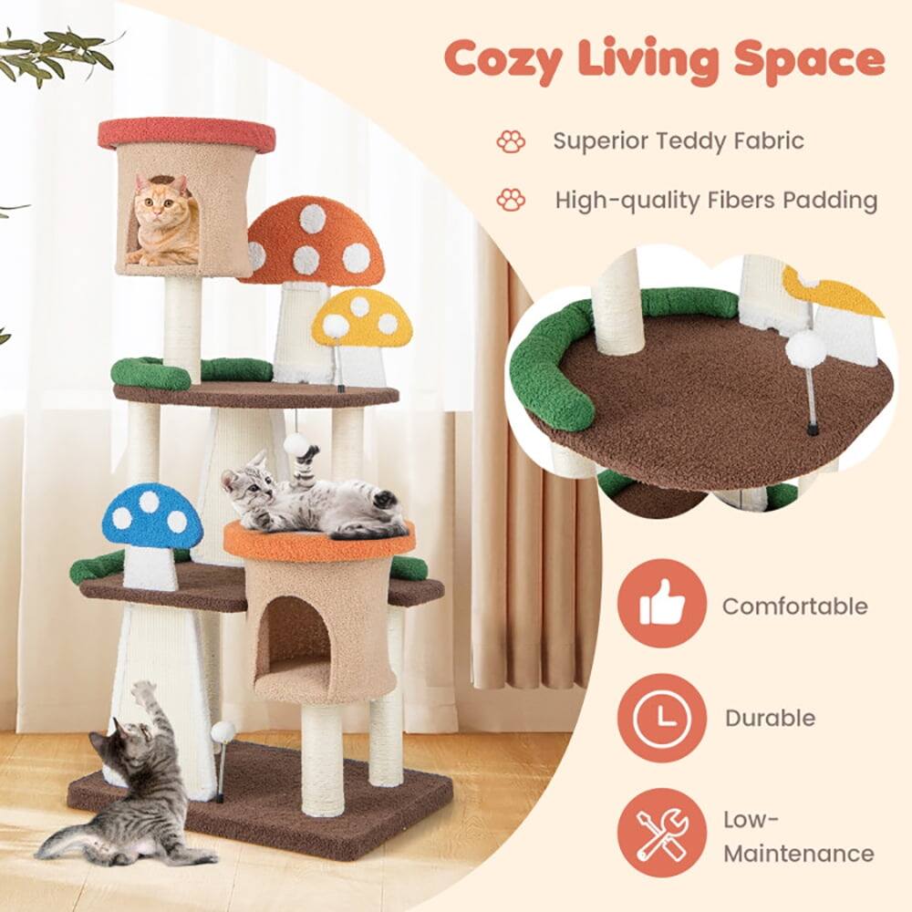 Cozy Living Space  
Superior Teddy Fabric  
High-quality Fibers Padding  
Comfortable  
Durable  
Low-Maintenance