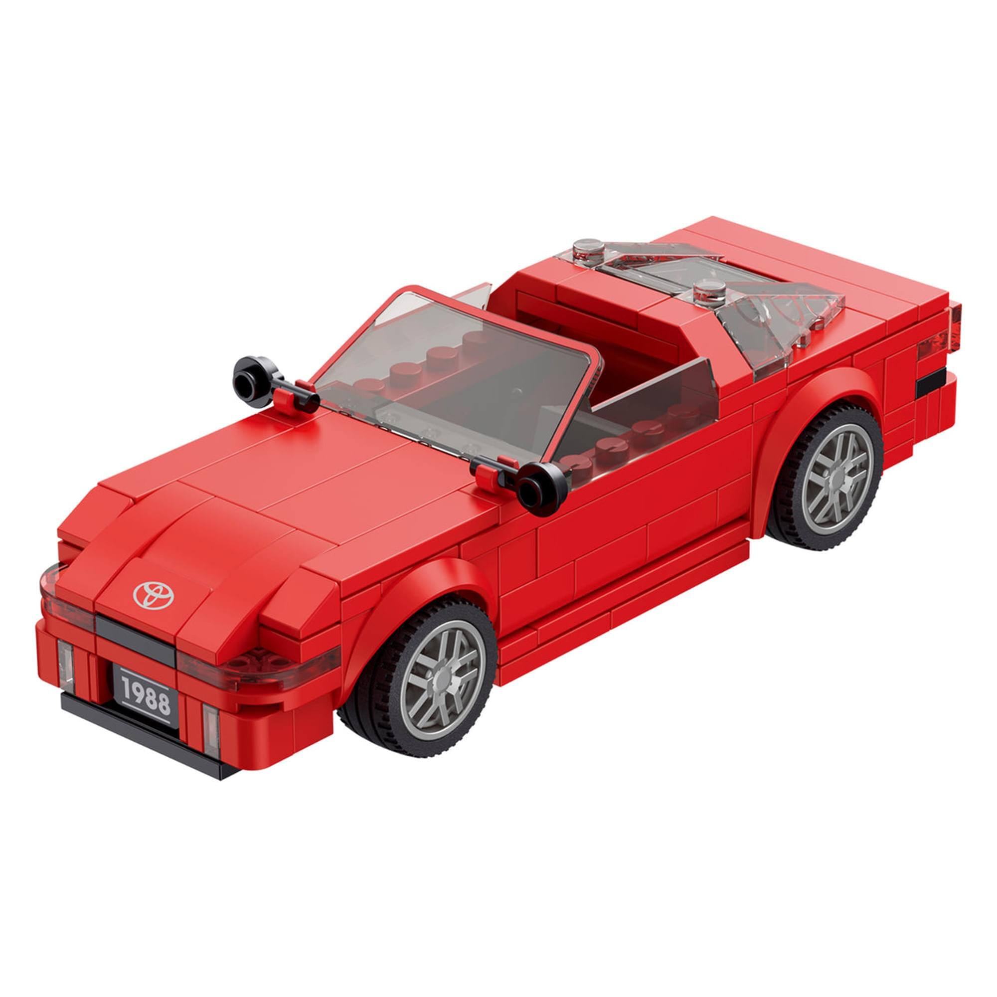 Alt View 2. Brickcraft - Toyota Supra Now & Then 236-Piece Building Set - Multi-Colored.