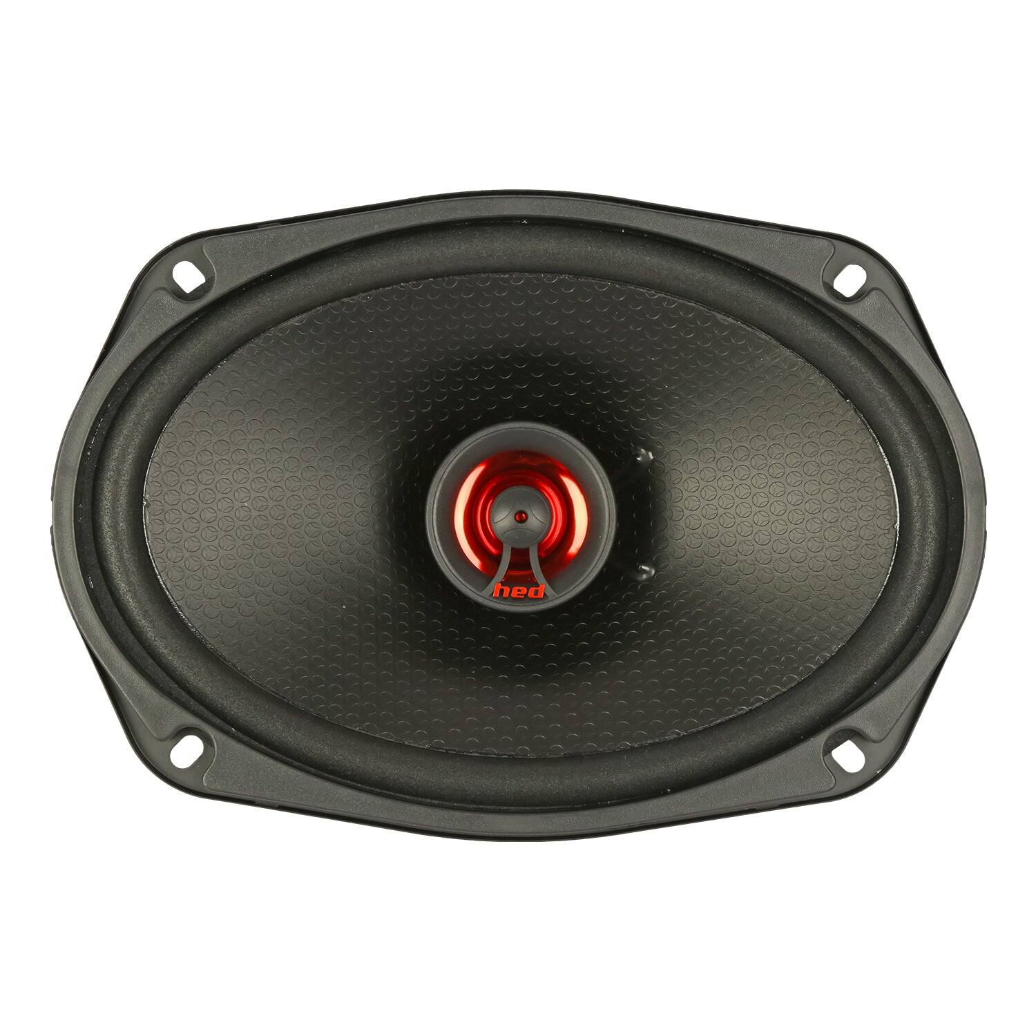 Angle. Cerwin Vega - Cerwin Vega H692 - HED 2025 Edition 6"x 9” 2-Way Coaxial Full Range Speaker Set - Black and Red.
