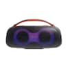 RadioShack - 20W and Orange Wireless Speaker with RGB Lights 4001783 - Black