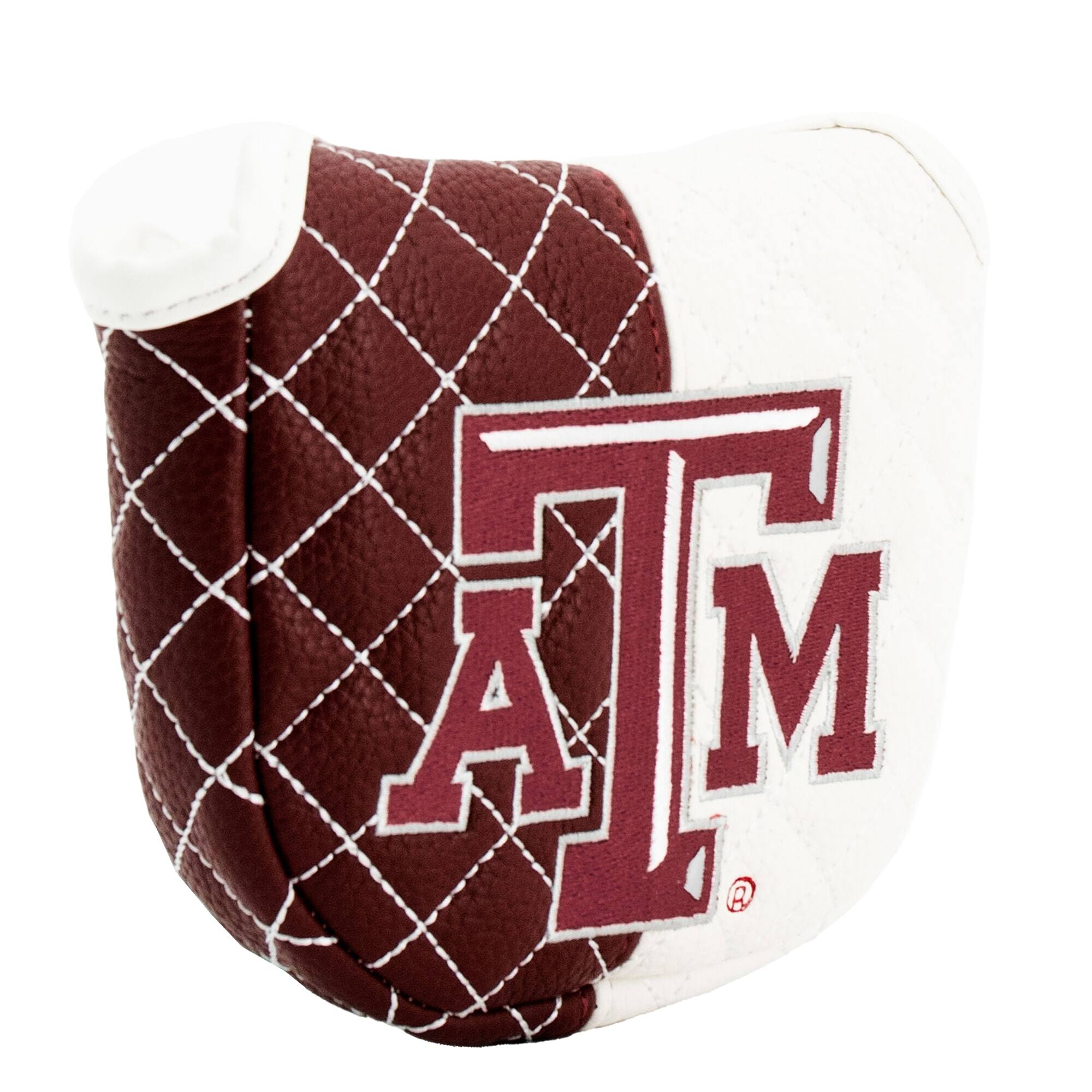 Alt View 2. Team Golf - Texas A&M Aggies Quilted Mallet Putter Cover - Multicolor.