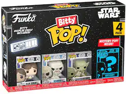 FUNKO Bitty POP!: Star Wars: The Empire Strikes Back S2 - Han 4-Pack - Collectibles