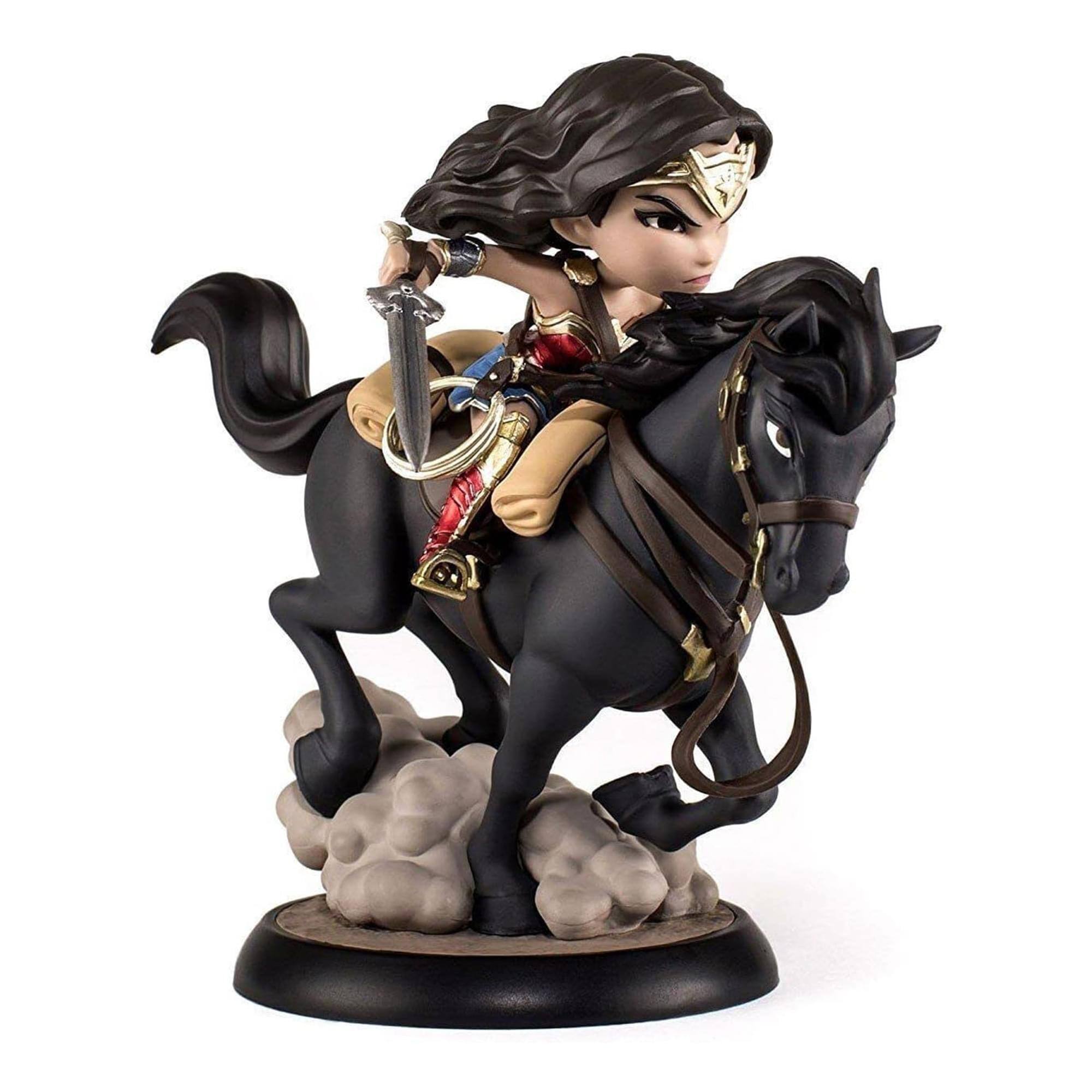 Alt View 10. DC Universe - Q-Fig MAX DC Comics - Wonder Woman - Black.
