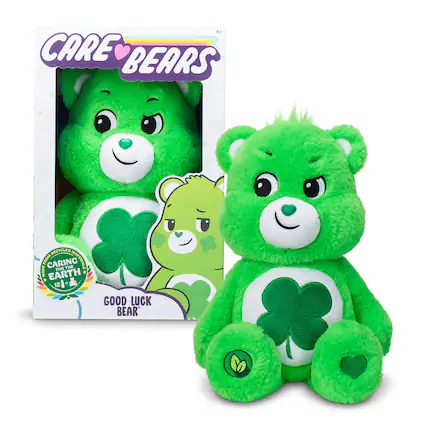 4+ CARE BEARS RECYCLED MAT FROM CARING FOR THE EARTH
GOOD LUCK BEAR
