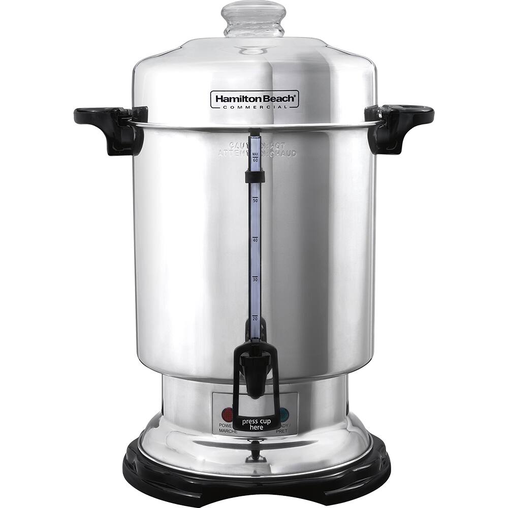 Hamilton Beach  
COMMERCIAL  

CAUTION  
ATTENTION  

MAX 60  
MICROAUD  

press cup  
here  

POWER  
MARCHÉ  

READY  
PRÊT