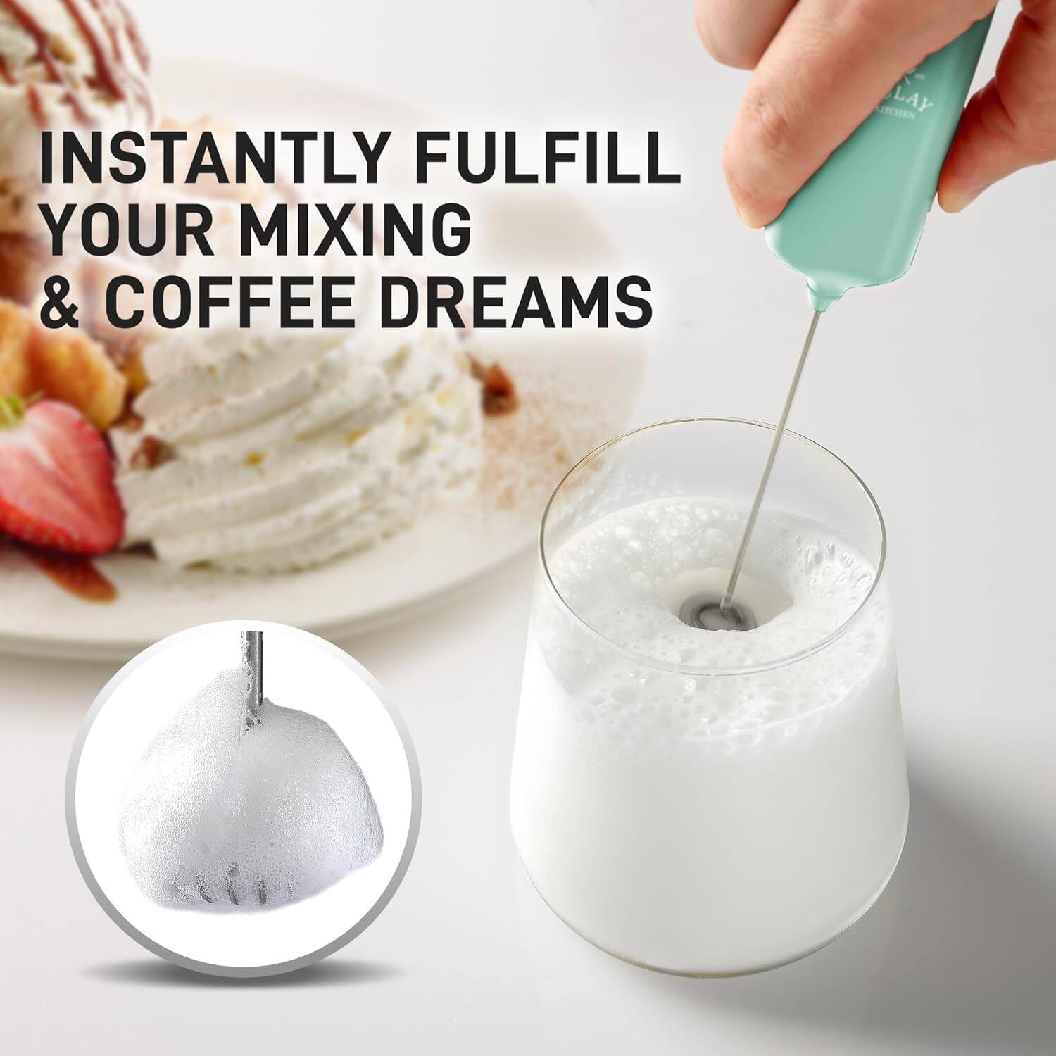 INSTANTLY FULFILL YOUR MIXING & COFFEE DREAMS