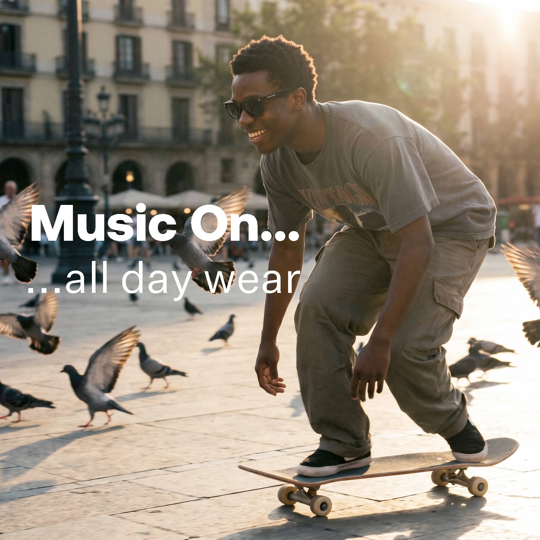 Music On...  
...all day wear