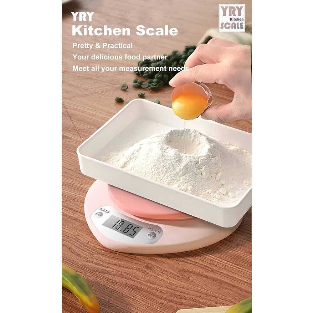 YRY Kitchen Scale  
Pretty & Practical  
Your delicious food partner  
Meet all your measurement needs  

YRY Kitchen Scale