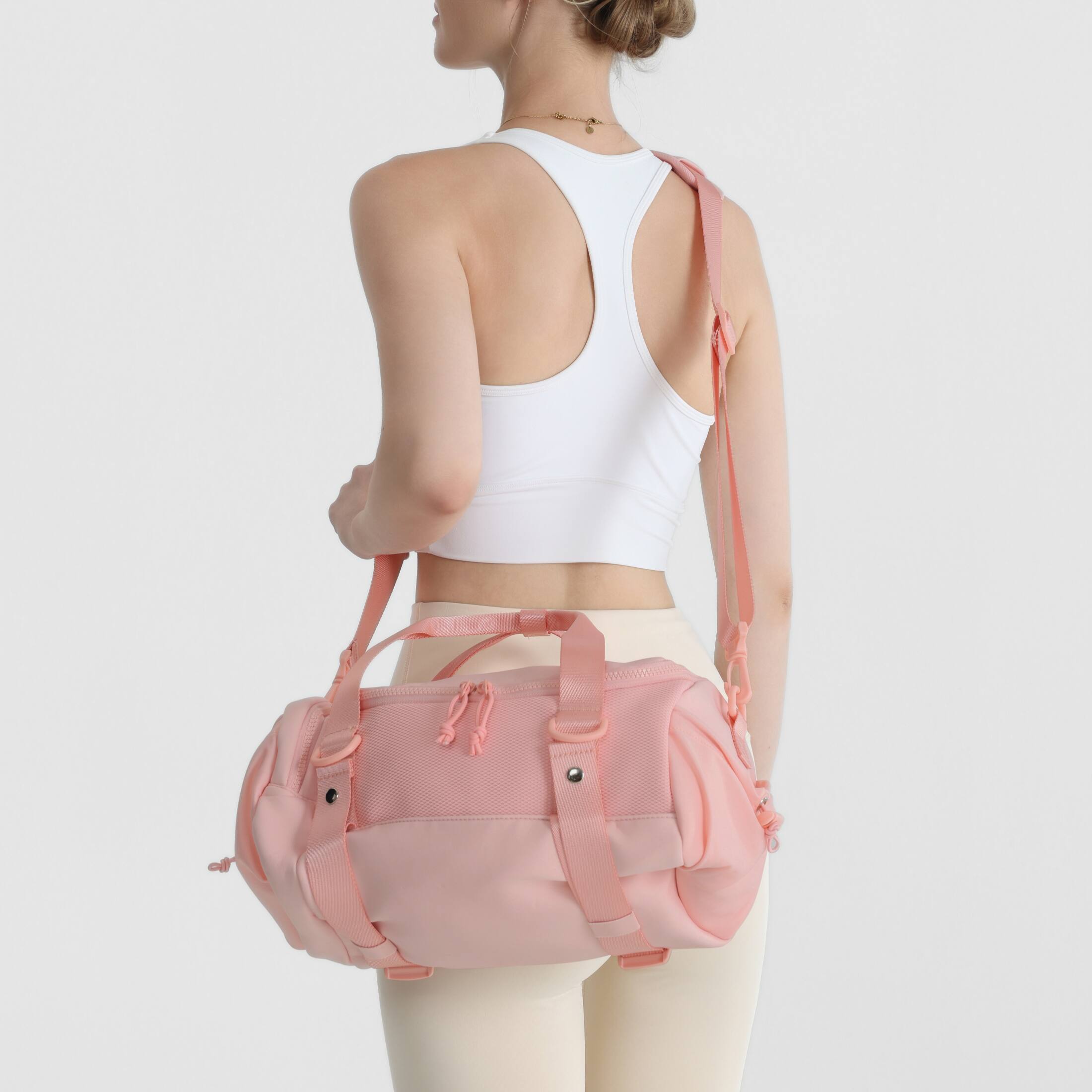 Alt View 2. Hynes Eagle - Motion Mini Duffel Bag - Blush.