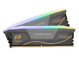 CORSAIR - Vengeance RGB 32GB DDR5 6000MHz RAM (ASRock TaiChi Exclusive) - Black