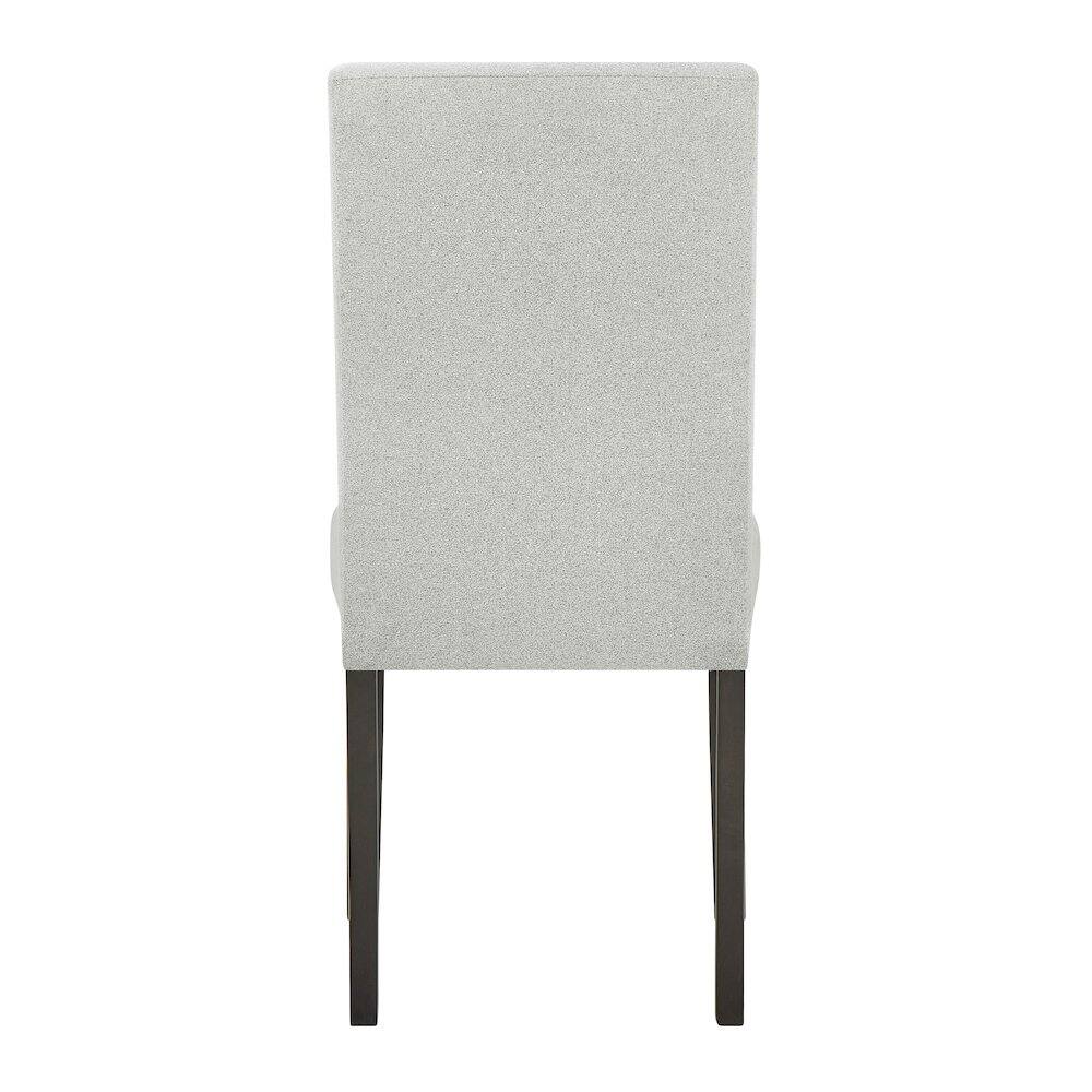 Alt View 2. New Classic Furniture - Carissa Wood Dining Chair in Stone (Set of 2) - Espresso/Gray.