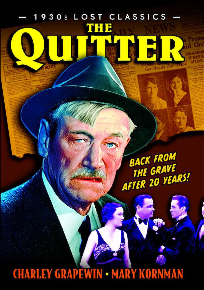 Front. The Quitter - DVD.