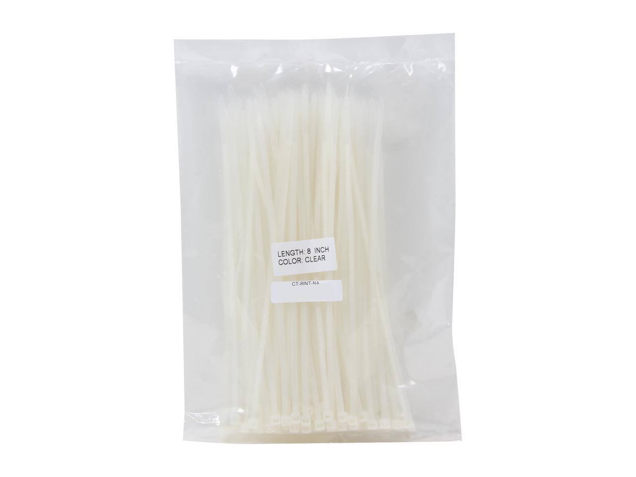 LENGTH: 8 INCH  
COLOR: CLEAR  
CT-BINT.NA