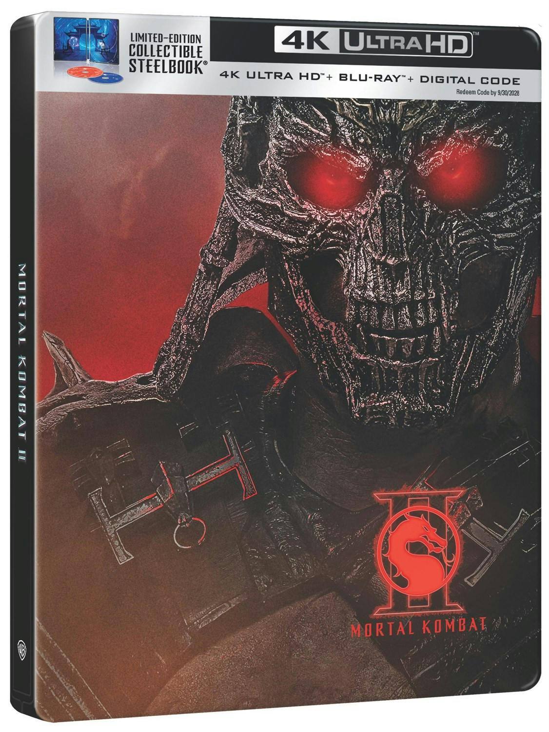 Back. Mortal Kombat 2 (Limited Edition 4K Ultra HD Steelbook + Blu-ray + Digital) [UHD].