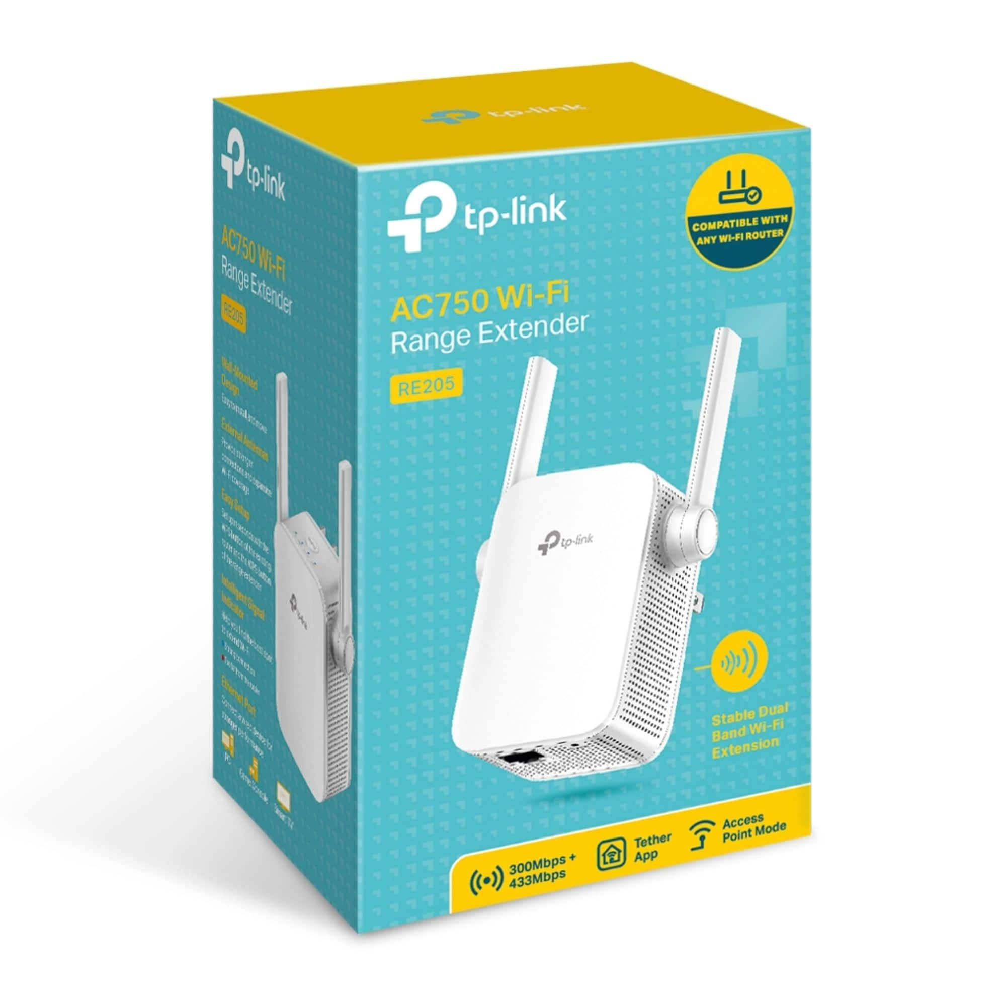 Extensor wifi tp shops link ac750