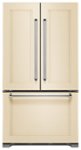 Front Zoom. KitchenAid - 21.9 Cu. Ft. Counter-Depth French Door Refrigerator - Custom Panel Ready.
