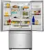 Alt View 1. KitchenAid - 22 Cu. Ft. French Door Refrigerator with Interior Water Dispenser - Stainless Steel.