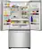 Alt View 1. KitchenAid - 22 Cu. Ft. French Door Refrigerator with Interior Water Dispenser - Stainless Steel.