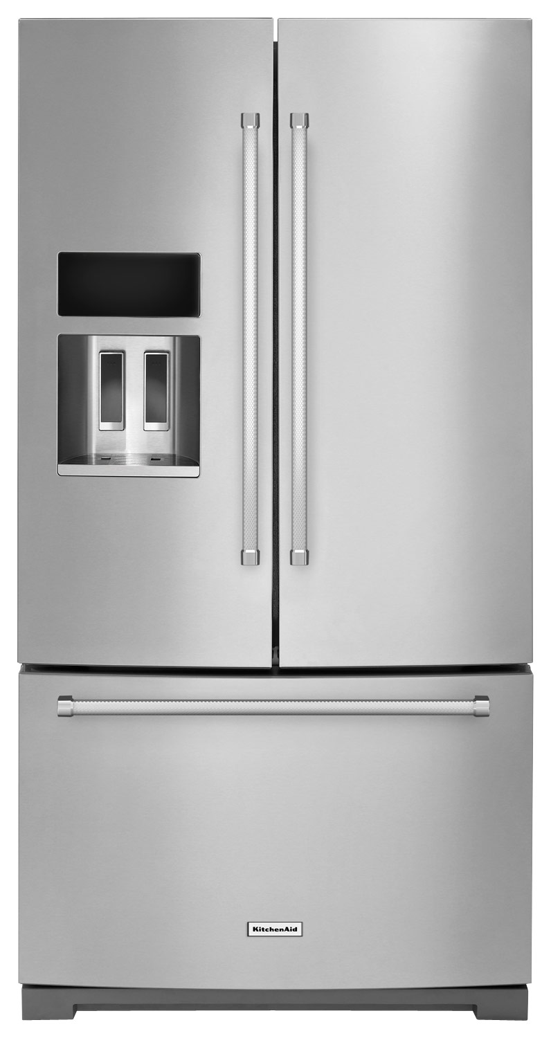 Best Buy: KitchenAid 26.8 Cu. Ft. French Door Refrigerator Stainless ...