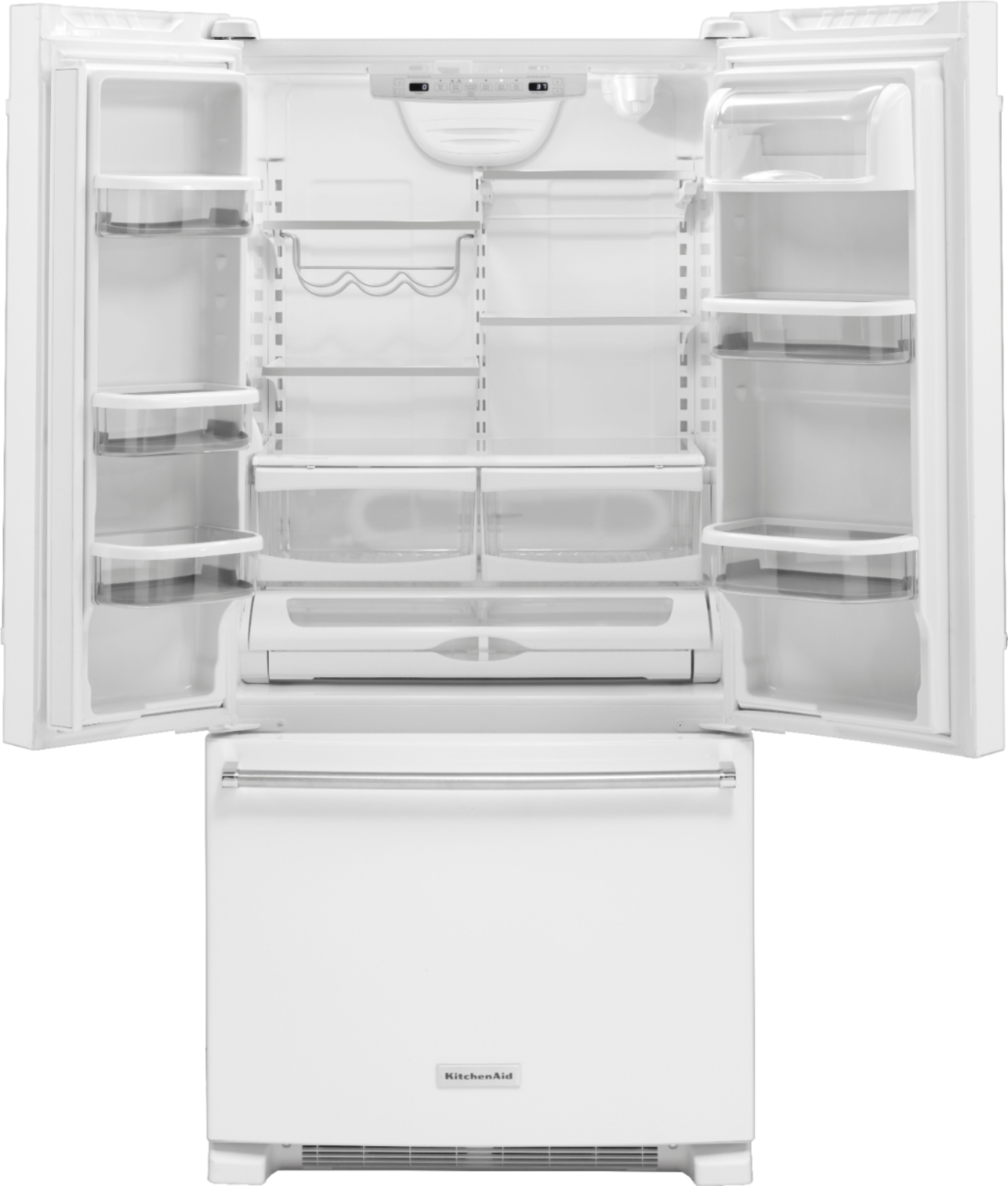 Questions and Answers: KitchenAid 22.1 Cu. Ft. French Door Refrigerator ...