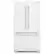 Front. KitchenAid - 20 Cu. Ft. French Door Refrigerator with Interior Water Dispenser - White.