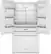 Alt View 2. KitchenAid - 20 Cu. Ft. French Door Refrigerator with Interior Water Dispenser - White.