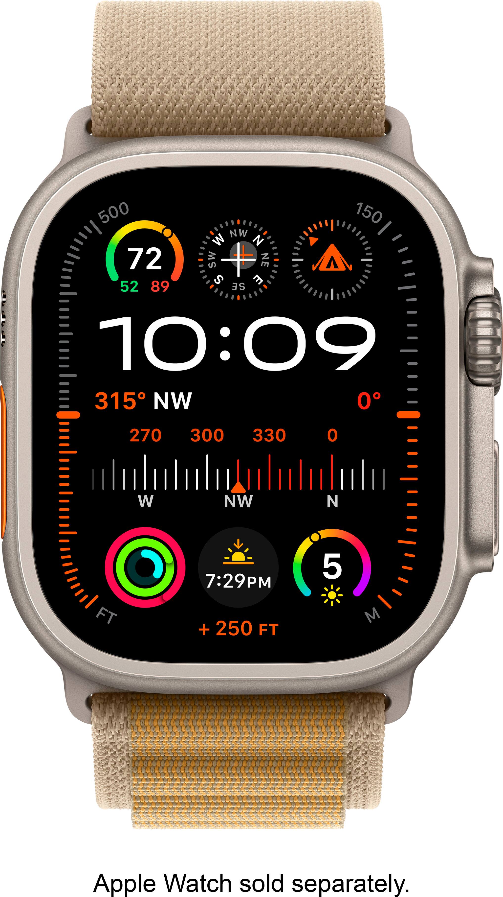 Apple Watch sold separately.