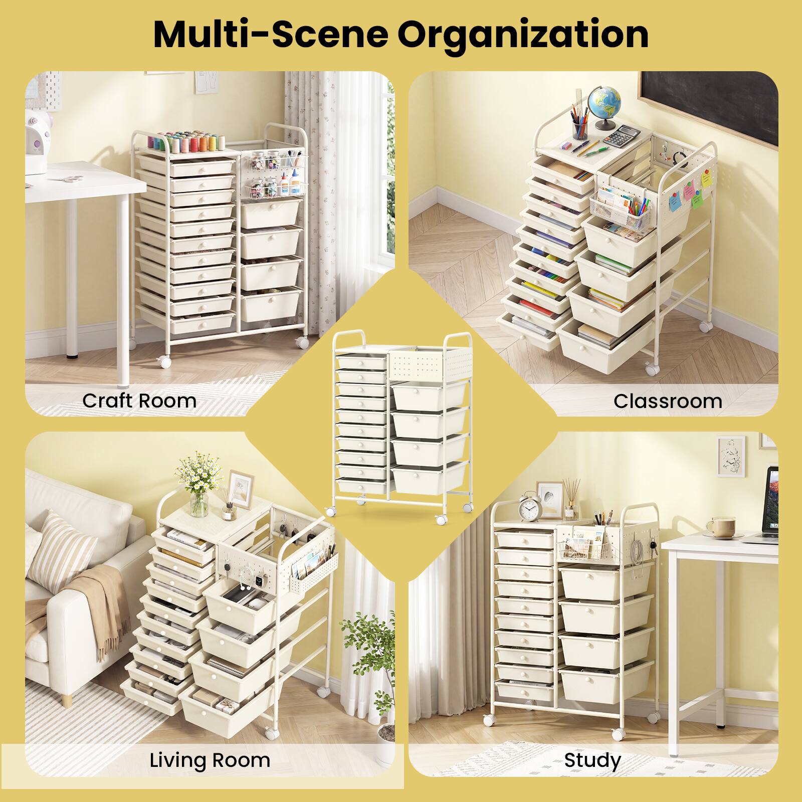 Multi-Scene Organization

- Craft Room
- Classroom
- Living Room
- Study