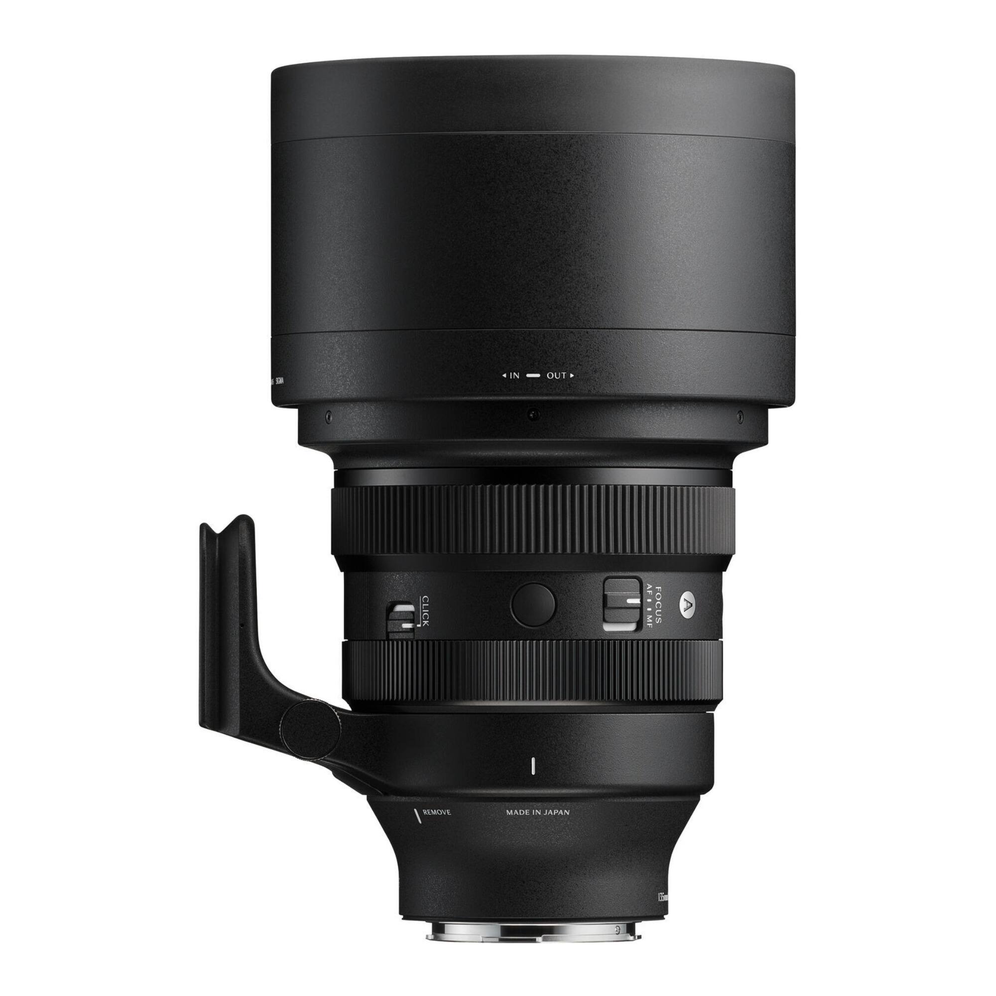 Sigma - 135mm f/1.4 Full Frame DG Art Lens (L Mount) - Black/Black