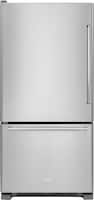 KitchenAid - 22.1 Cu. Ft. Bottom-Freezer Refrigerator - Stainless steel - Front_Zoom