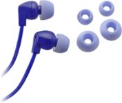 Front Zoom. Insignia™ - Stereo Earbud Headphones - Purple.