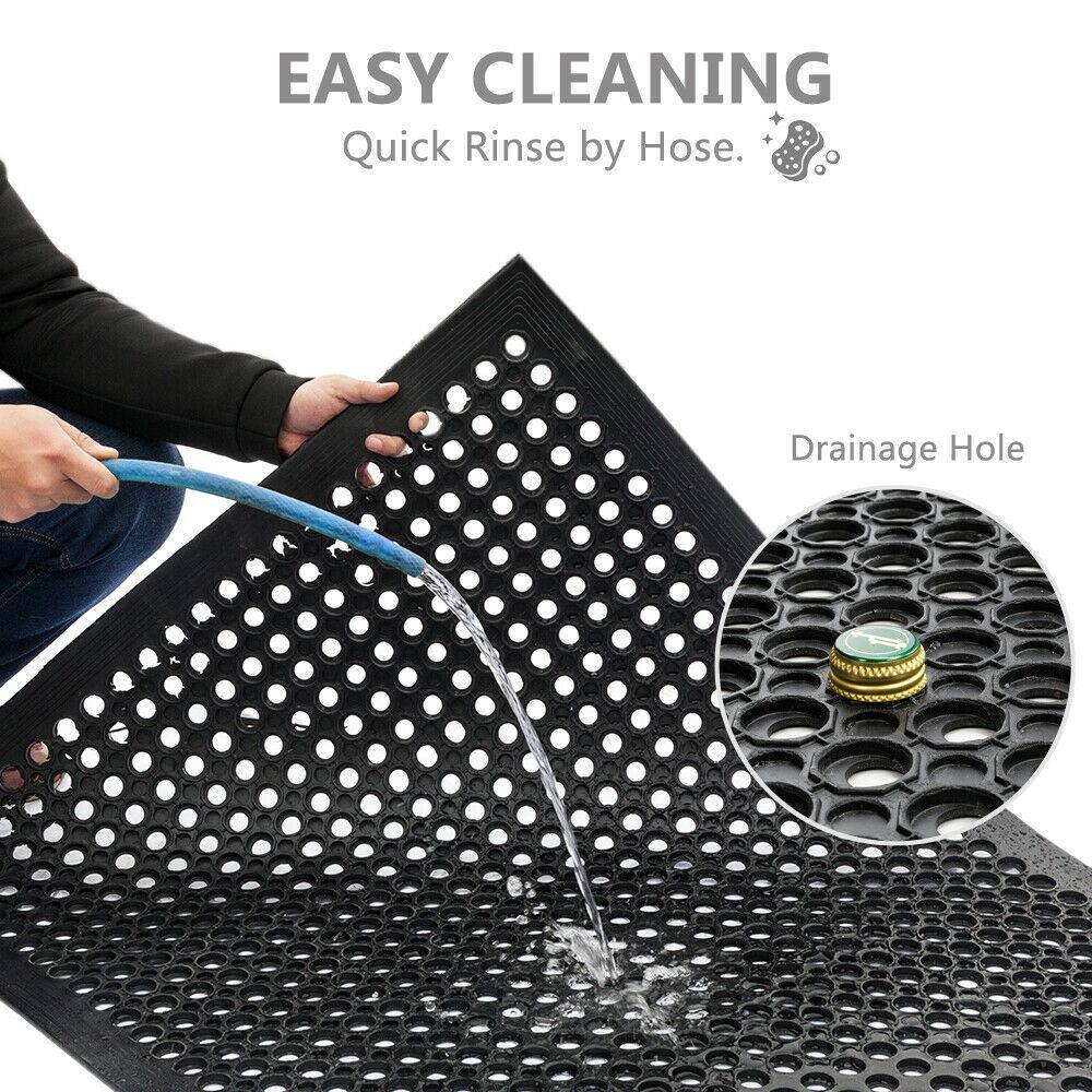 EASY CLEANING  
Quick Rinse by Hose.  

Drainage Hole