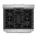 Left. Maytag - 30-Inch Wide Gas Range With No Preheat Air Fry and Air Baking - 5.0 cu. ft. - Stainless Steel.