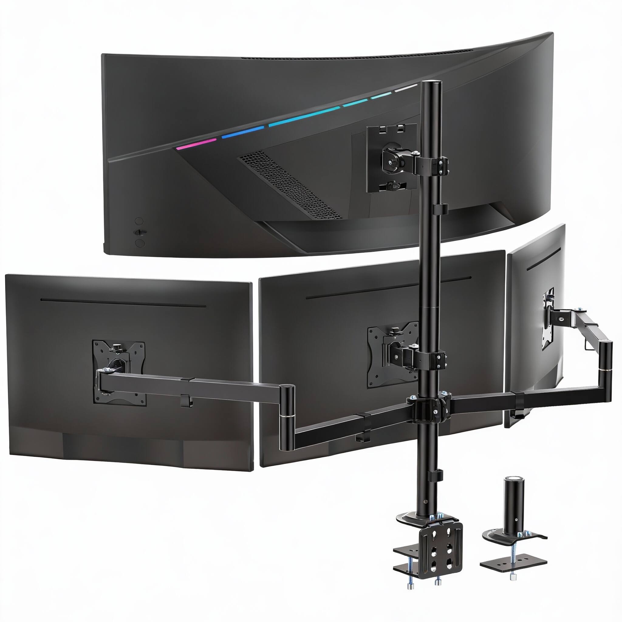 Quad Arms Ultrawide 49" Top 27" 44lb
