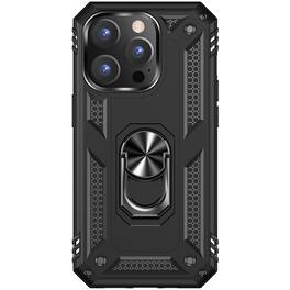 SaharaCase - Military Kickstand Series Case for Apple iPhone 14 Pro Max - Black