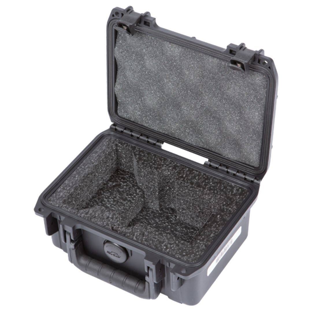 Back. SKB - SKB 3i0705-3-P4 iSeries Zoom PodTRAK P4 Podcast mixer and Accessory Case.