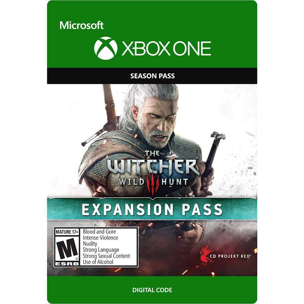 Front. Microsoft - The Witcher 3: Wild Hunt Expansion Pass.