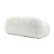 Alt View 2. Vaczon - 3-Seater Plush Faux Fur Sofa with Soft Long Pile and Luxurious Comfort for Living Rooms or Apartments - White.