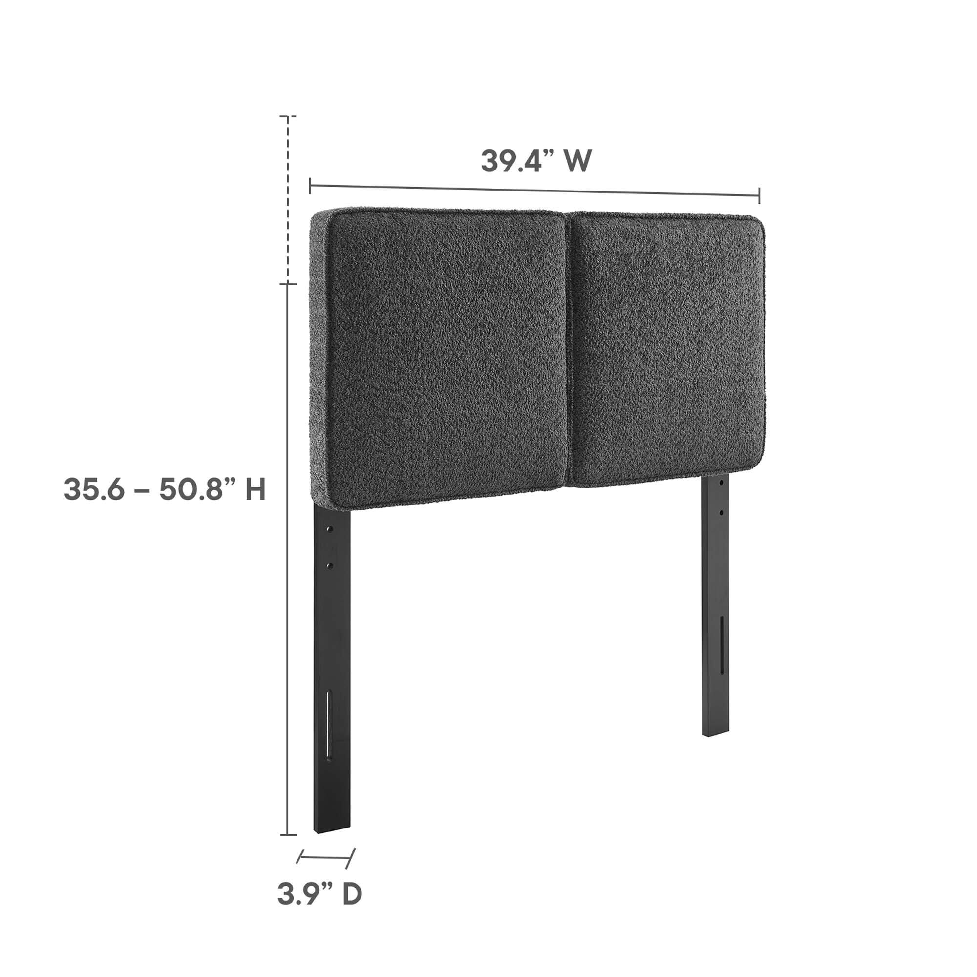 39.4" W  
35.6 - 50.8" H  
3.9" D