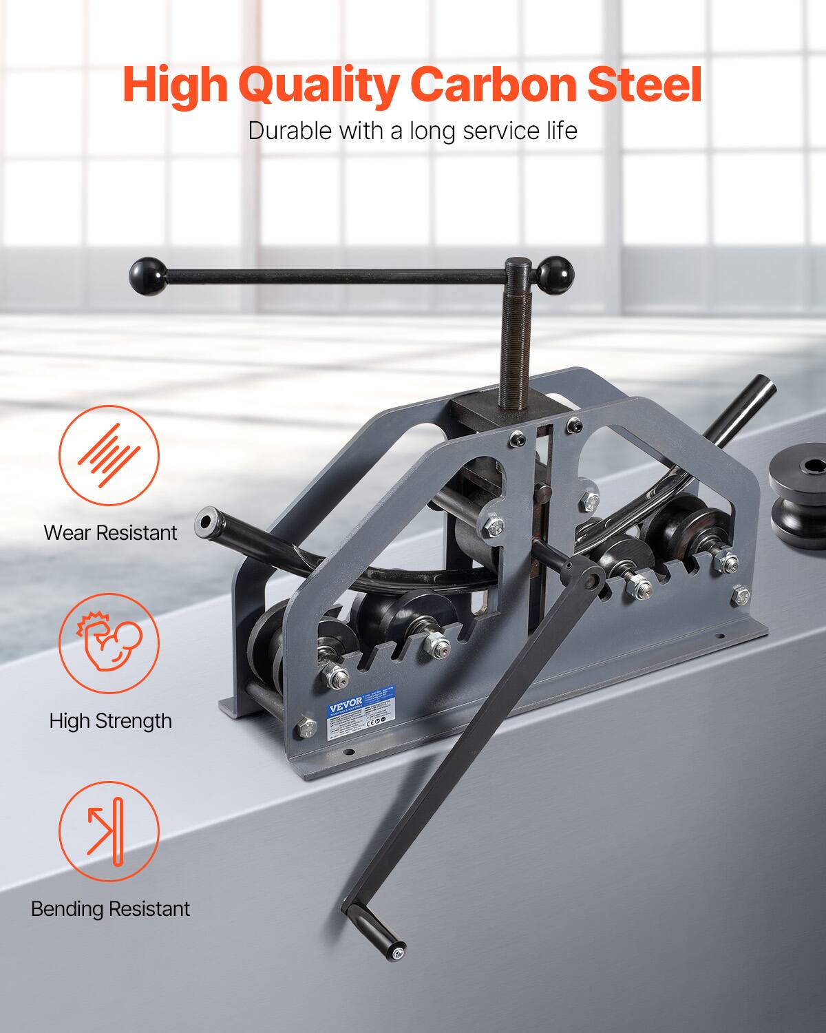 High Quality Carbon Steel  
Durable with a long service life  

- Wear Resistant  
- High Strength  
- Bending Resistant