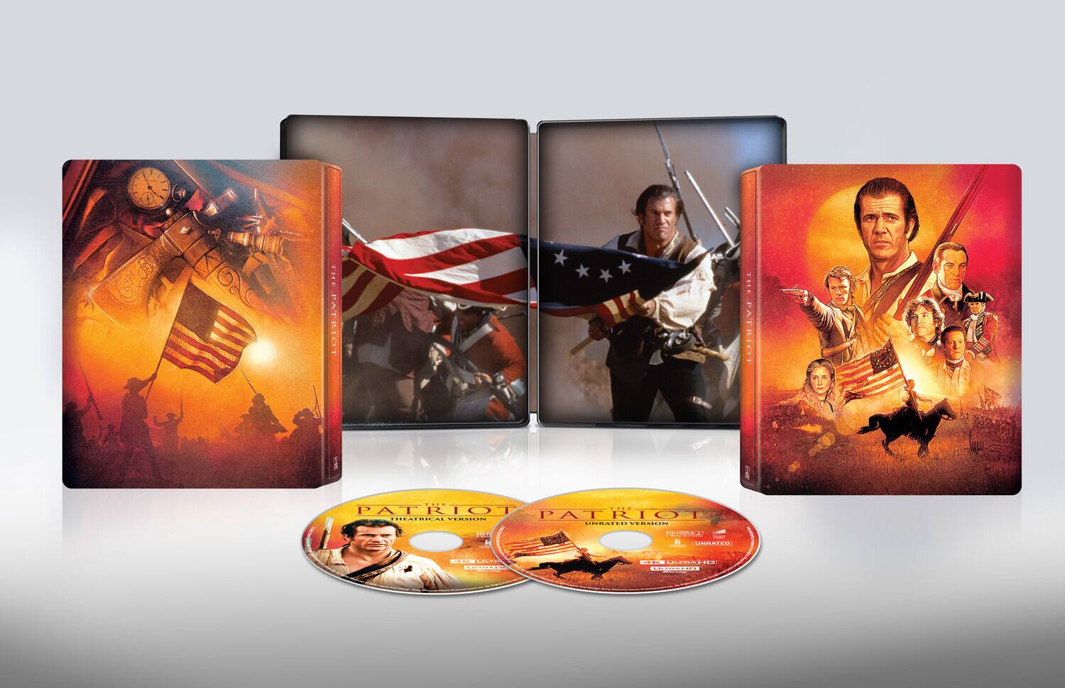 Front. The Patriot (Steelbook)   - 4K Blu-Ray.