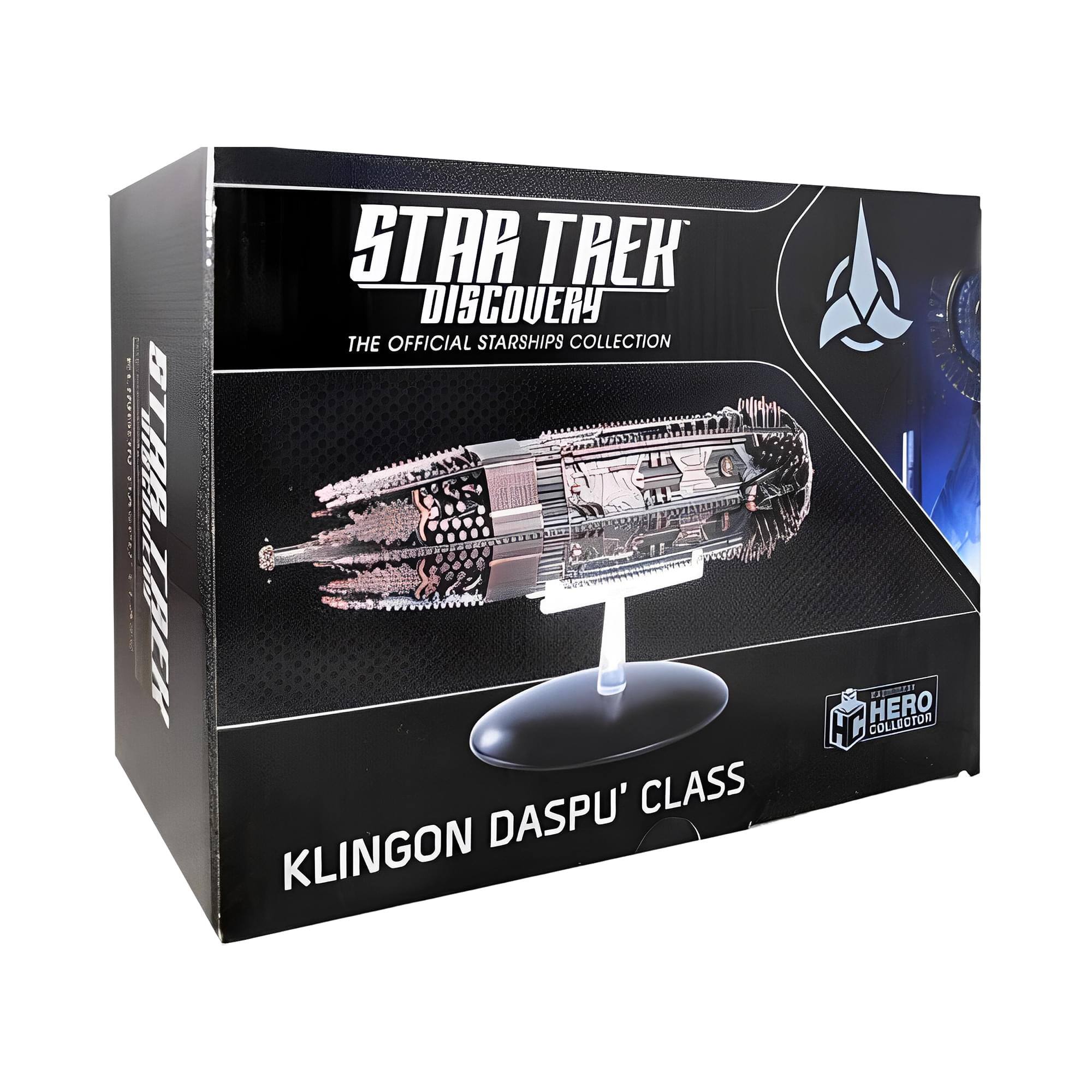 STAR TREK DISCOVERY  
THE OFFICIAL STARSHIPS COLLECTION  
KLINGON DASPU' CLASS  
HERO COLLECTOR