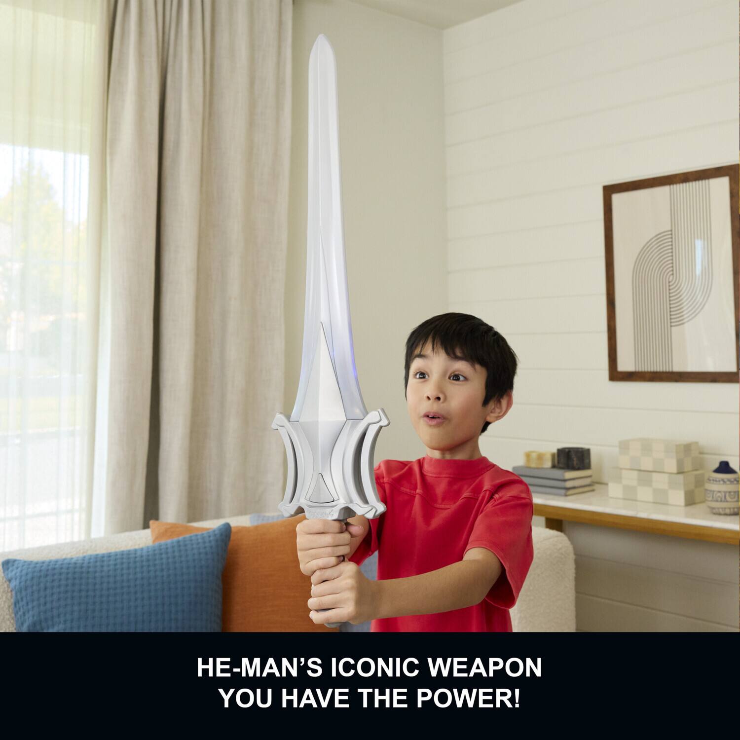 He-Man's iconic weapon you have the power!