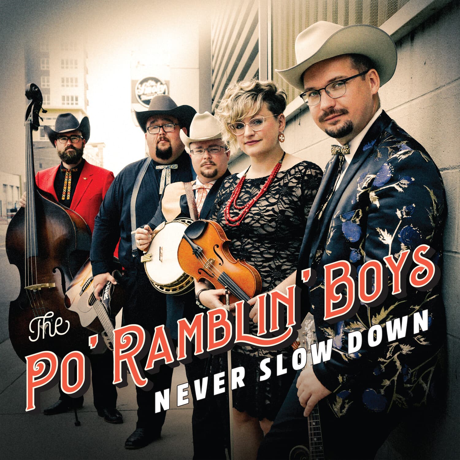 The Po' Ramblin Boys - Never Slow Down  - VINYL LP