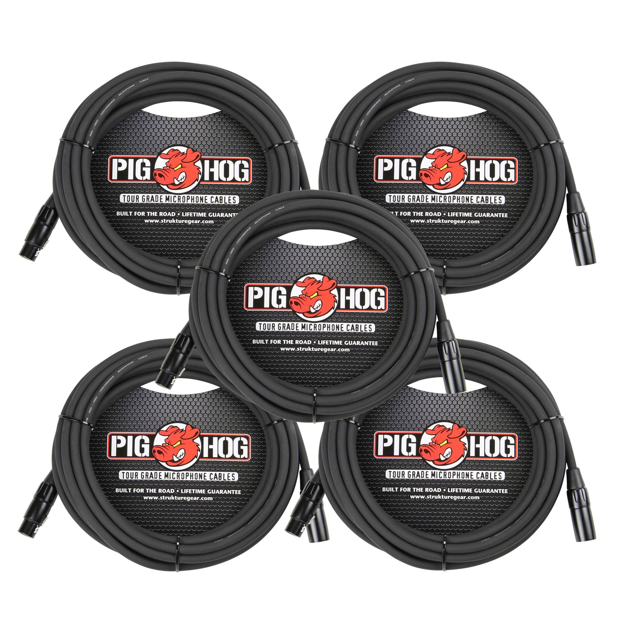 PIG HOG TOUR GRADE MICROPHONE CABLES  
BUILT FOR THE ROAD - LIFETIME GUARANTEE  
www.strukturegear.com