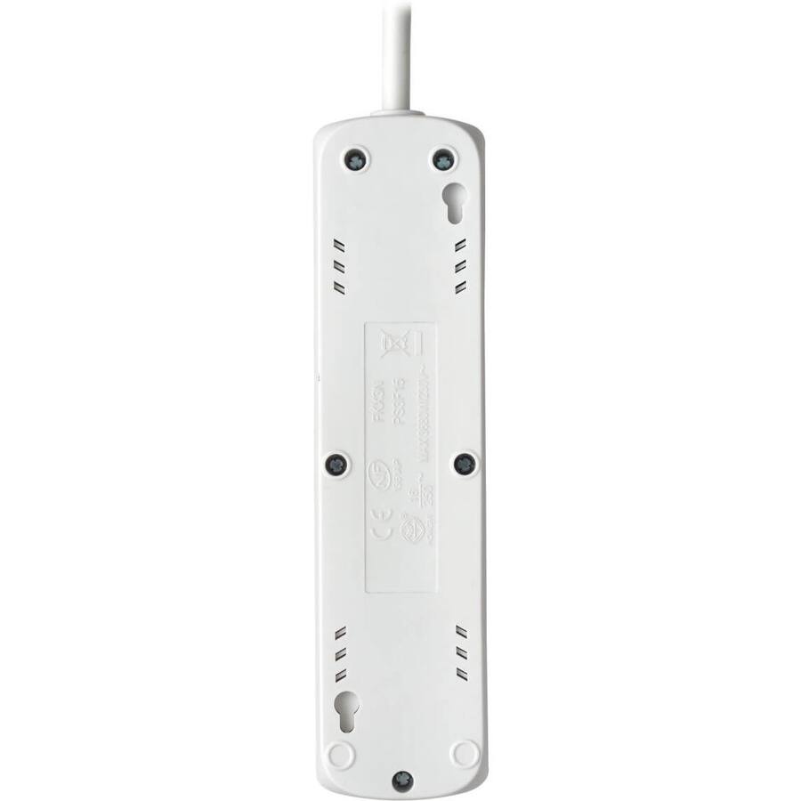 Alt View 2. Tripp Lite - Tripp Lite by Eaton 3-Outlet Power Strip - French Type E Outlets 220-250V AC 16A 1.5 m Cord Type E Plug White - French - White.