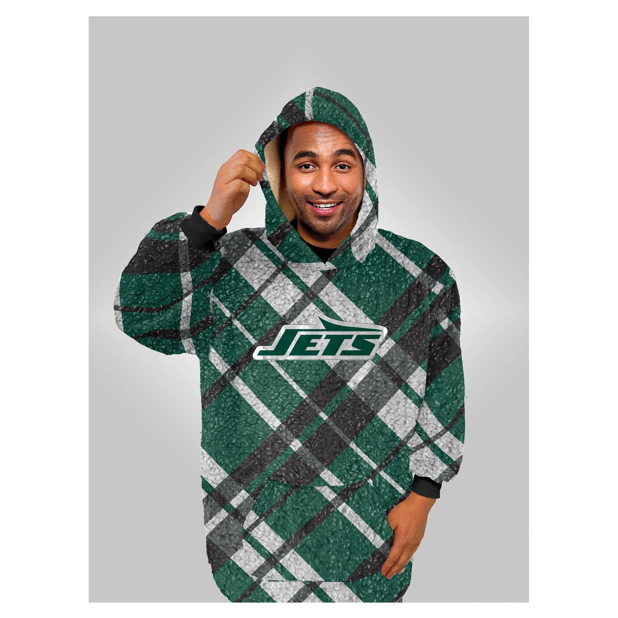 Alt View 1. Pegasus - 34" x 34" Digital Dash Sherpa Hooded Fan Cape - Multicolor.