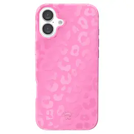 VELVET CAVIAR - Magsafe Case for Apple iPhone 16 - Hot Pink Leopard